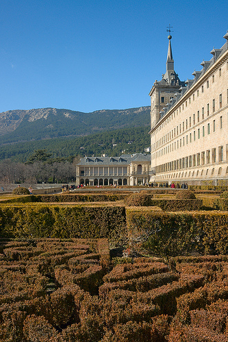 El Escorial palace gardens